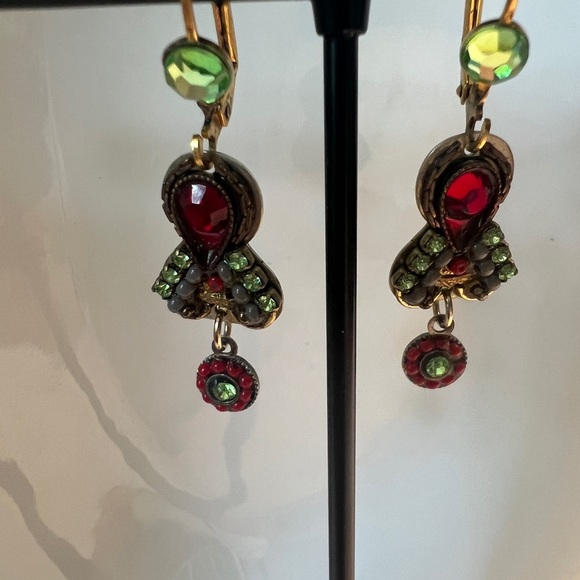 Adaya Earrings Vintage Signed - Picture 7 of 13